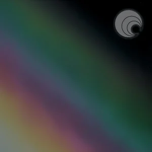 Oceanside Black IRID Opal Fusible