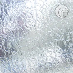 Oceanside Clear Crackle Fusible