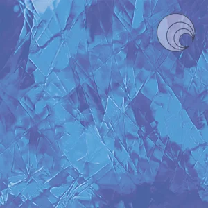 Oceanside Light Blue Artique Fusible