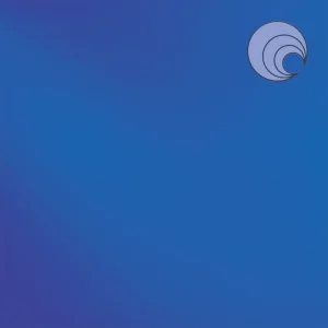 Oceanside Dark Blue Smooth Transparent Fusible