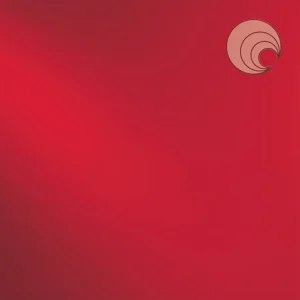 Oceanside Cherry Red Smooth Transparent Fusible