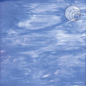 Oceanside Pale Blue/White Smooth Fusible
