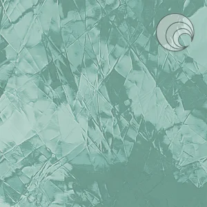 Oceanside Sea Green Artique Fusible