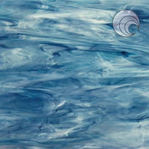 Oceanside Blue Yonder Pearl Opal Fusible