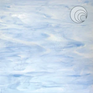 Oceanside Blue Skies Pearl Opal Fusible