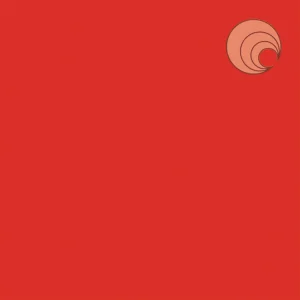 Oceanside Light Cherry Red Smooth Transparent Fusible