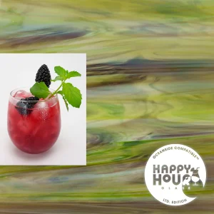 Oceanside Blackberry Mint Julep Fusible