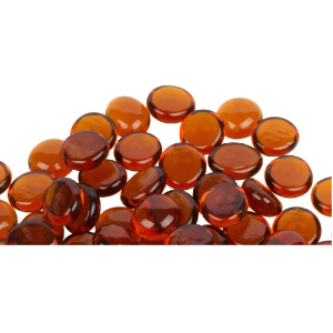 Oceanside Medium Amber Cathedral Pebbles
