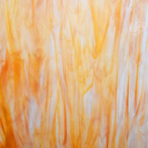 Oceanside White/Orange (no red) Fusible